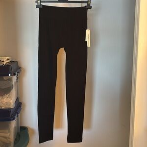 NWT warm black tights L/XL